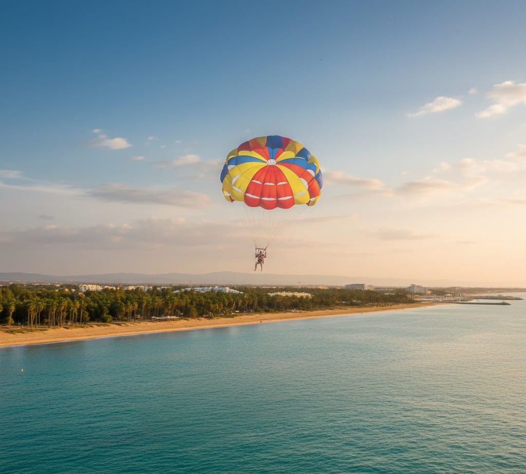 Parachute ascensionnel à Saïdia